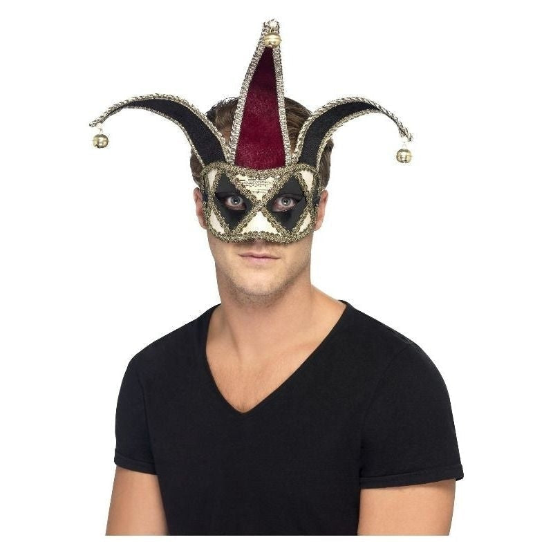 Gothic Venetian Harlequin Eyemask Adult Multi_2 
