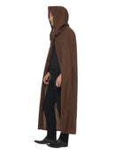 Gravekeeper Hooded Cloak Adult Brown for Halloween 2