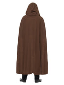 Gravekeeper Hooded Cloak Adult Brown for Halloween 3