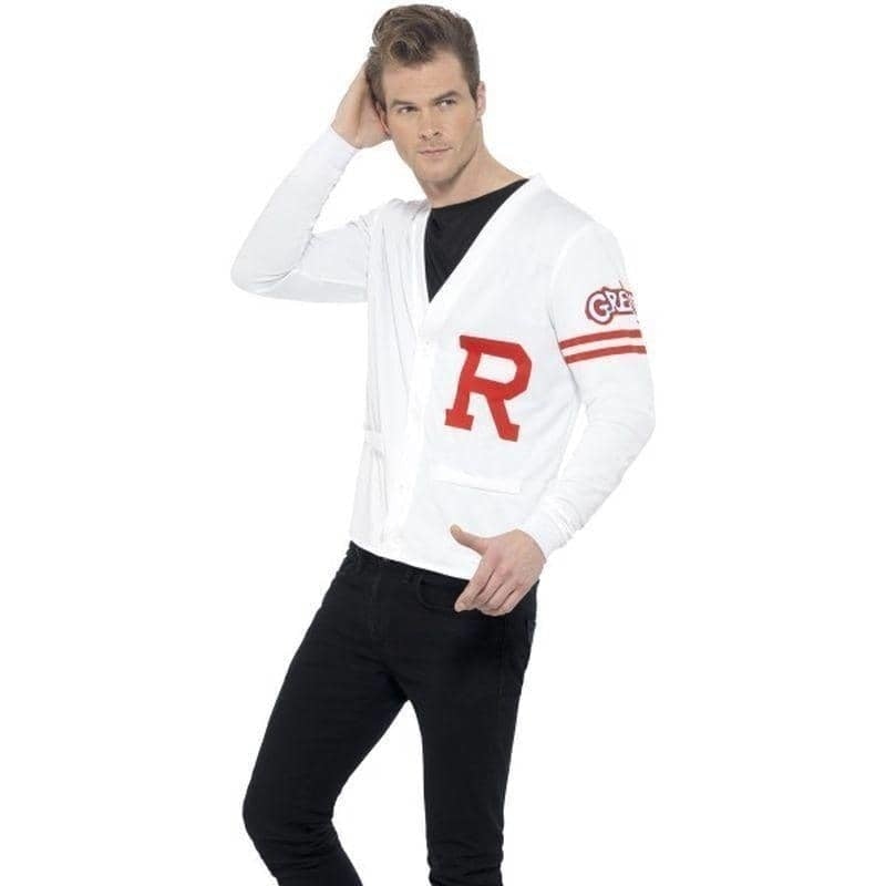 Grease Rydell Prep Costume Adult White_1 sm-42898M