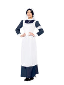 Great War Nurse Costume Adult White Blue Dress Headpiece