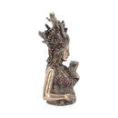 Bronzed Mother Earth Gaia Bust 26cm 6
