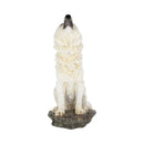Storms Cry Howling White Wolf Figure 20cm 2