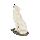 Storms Cry Howling White Wolf Figure 20cm 4