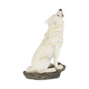 Storms Cry Howling White Wolf Figure 20cm 6