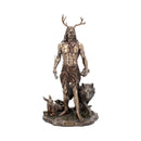 Herne and Animals Folklore Bronzed Figurine 30cm