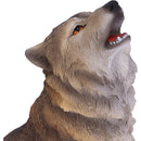Mountains Cry Howling Wolf Figurine 20cm 5