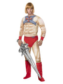 He Man Costume Licensed Adult EVA Chest Jumpsuit