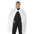 Hooded Cape Kids White_1 sm-44201