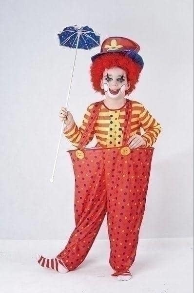 Hoop Clown Childrens Costume_1 CC858