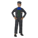 Horrible Histories Miner Costume Kids Grey_4 