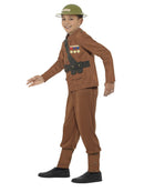 Horrible Histories Soldier Costume Kids Brown