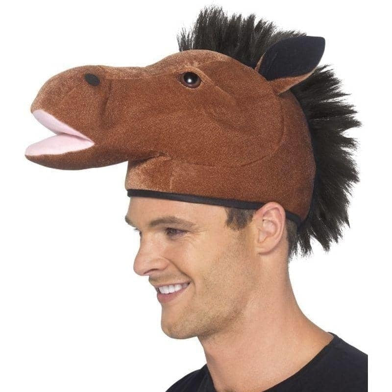 Horse Hat Adult Brown_1 sm-22165