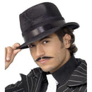 Indestructible Fedora Hat Adult Black_1 sm-25625