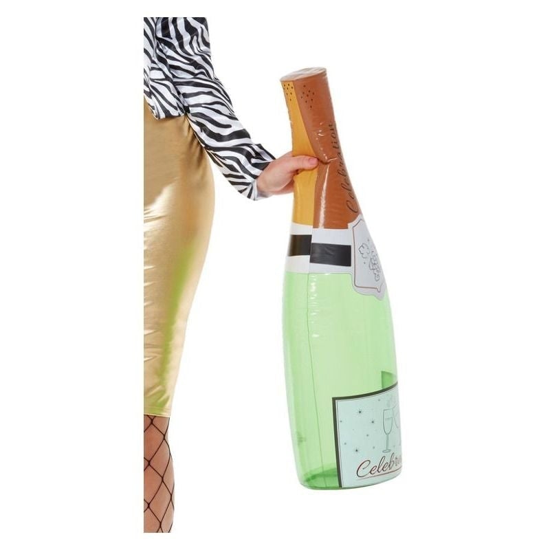 Inflatable Champagne Bottle Green_1 sm-72051