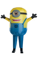 Minion Stuart Despicable Me Inflatable Child Costume 1 rub-610889STD MAD Fancy Dress