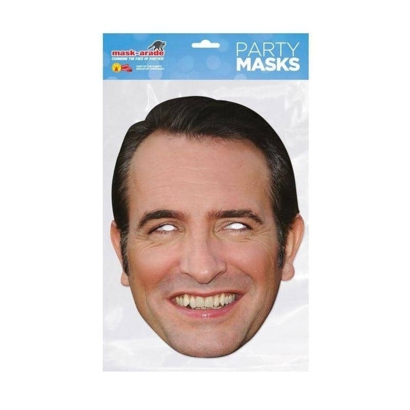 Jean Dujardin Celebrity Face Mask_1 JDUJA01