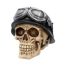 Iron Cross Helmet and Goggles Biker Skull 15.5cm 2