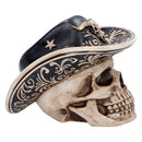 Wild West Skull Figurine 15cm 3