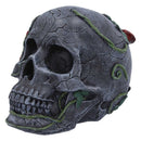 Twilight Bloom Gothic Skull Figurine 15.6cm 4