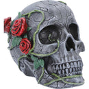 Twilight Bloom Gothic Skull Figurine 15.6cm 6
