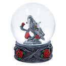 Twilight Bloom Snow Globe 12.5cm 2