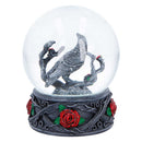 Twilight Bloom Snow Globe 12.5cm 3