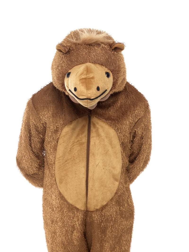 Camel Costume Kids Brown Jumpsuit with Hood