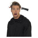 Knife Through Head Headband Adult Black_2 