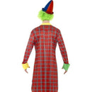 La Circus Deluxe Clown Costume Adult Red Green Yellow_2 sm-39340M