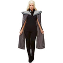 Ladies Medieval Cape Adult Grey_1 sm-47783