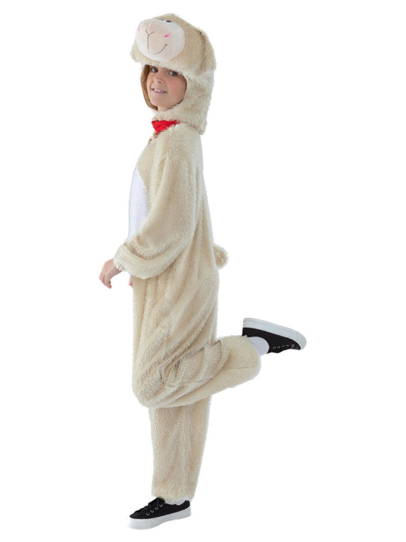 Lamb Costume Kids Cream Jumpsuit Hood