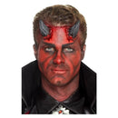 Latex Realistic Devil Horn Prosthetics Adult Black_2 