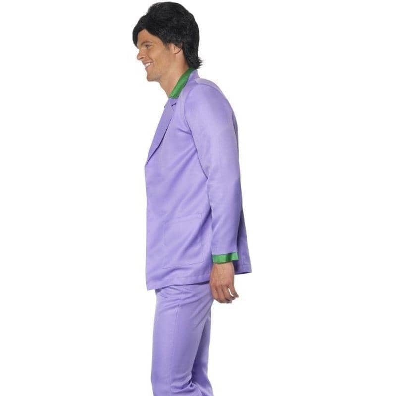 Lavender 1970s Suit Costume Adult Purple Green_3 