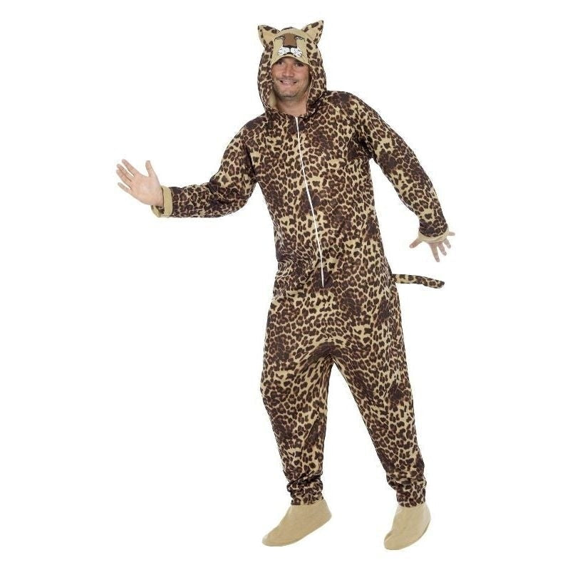 Leopard Costume Adult Brown_3 