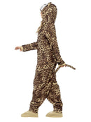 Leopard Costume Adult Brown Onesie