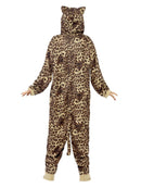 Leopard Costume Adult Brown Onesie