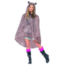 Leopard Party Poncho Adult_2 