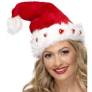 Light Up Santa Hat Adult Red_1 sm-23029