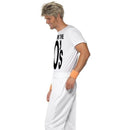 Made In 80s Costume Adult White Black_3 