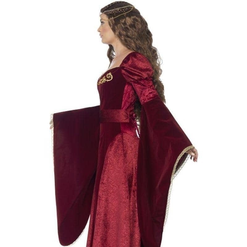 Medieval Queen Deluxe Costume Adult Red_3 sm-27877X1
