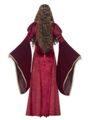 Medieval Queen Costume Ladies Red Dress 3
