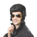 Mens Elvis Wig & Big Sideburns Wigs Male Halloween Costume_1 BW580