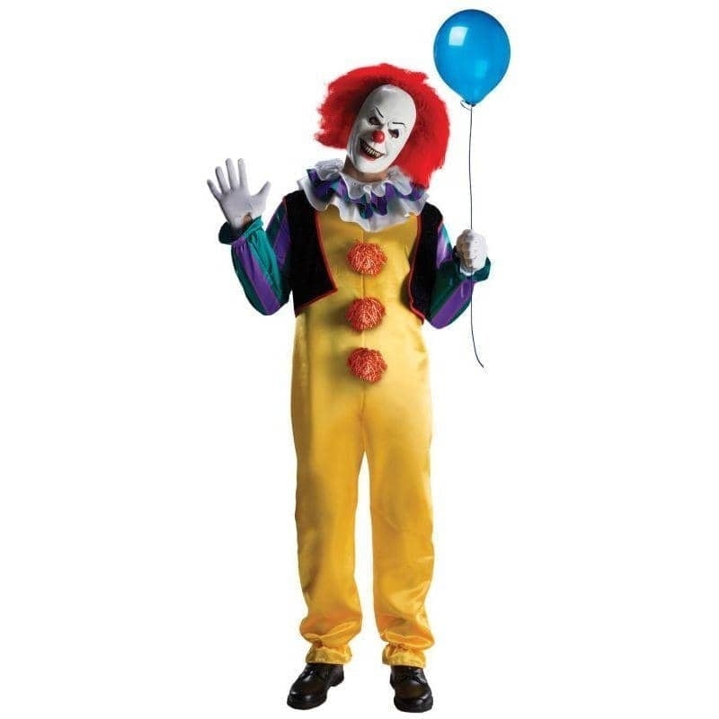 Mens It The Movie Adult Pennywise Deluxe Costume_1 rub-881562STD