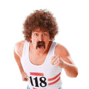 Mens Running Vest + Short Adult Costume Male Halloween_1 AC154
