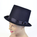 Mens Top Hat Wool Felt Hats Male Halloween Costume_2 