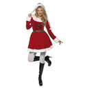 Miss Santa Costume Adult Red White_4 