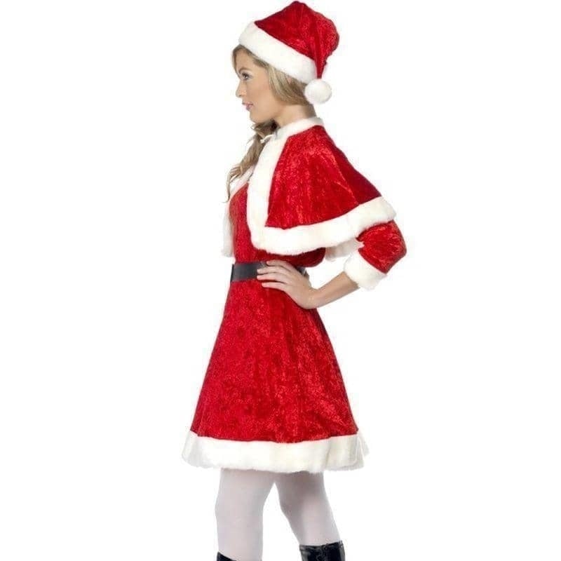 Miss Santa Costume Adult Red White_4 