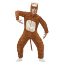 Monkey Costume Adult Brown_3 