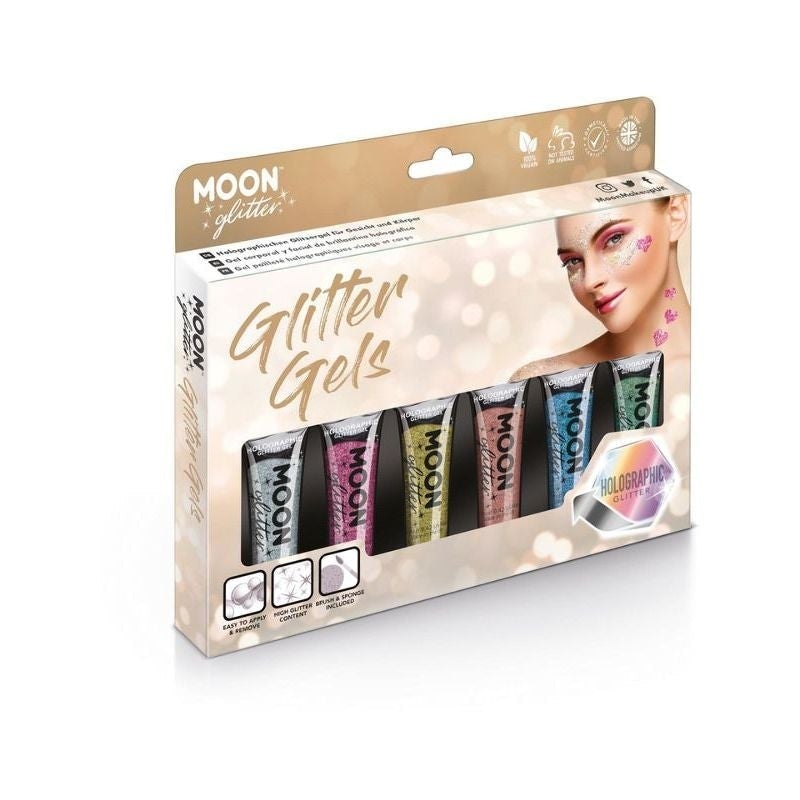 Moon Glitter Holographic Fine Gel Assorted Boxset_1 sm-G00108